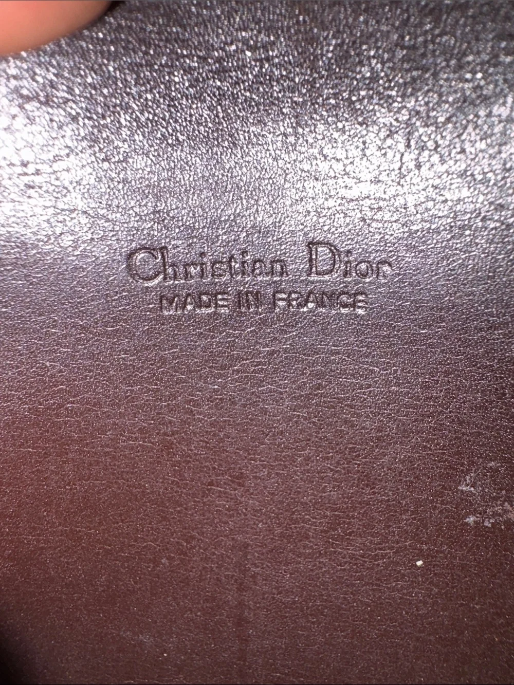 Christian Dior Monogram Passport Holder / Travel Wallet